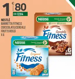 Tutto Risparmio Cash&Carry Nestlé Barretta Fitness offerta