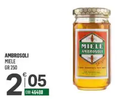 Tutto Risparmio Cash&Carry Miele Ambrosoli offerta