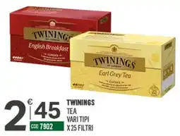 Tutto Risparmio Cash&Carry Twinings tea vari tipi offerta