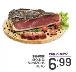 Eurocash Senfter speck di montagna offerta