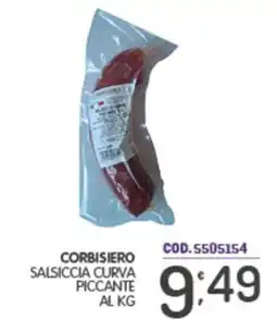 Eurocash Corbisiero Salsiccia Curva Piccante offerta