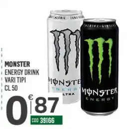 Tutto Risparmio Cash&Carry Monster Energy Drink offerta