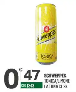 Tutto Risparmio Cash&Carry Schweppes Tonica offerta