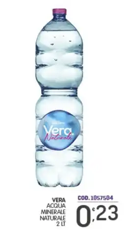 Eurocash Vera Acqua Minerale Naturale offerta