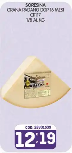 Eurocash Soresina Grana Padano DOP 16 mesi offerta