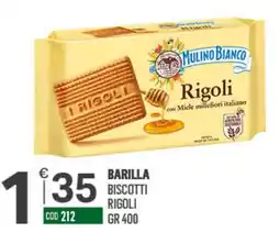 Tutto Risparmio Cash&Carry Mulino Bianco Rigoli con Miele millefiori italiano offerta