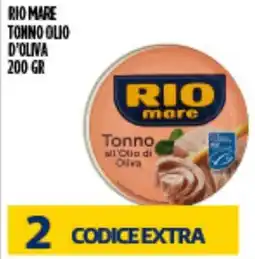 Supermercato Pollio Rio mare Tonno all'olio di Oliva offerta