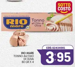 Eurocash Rio mare Tonno all’olio di oliva offerta