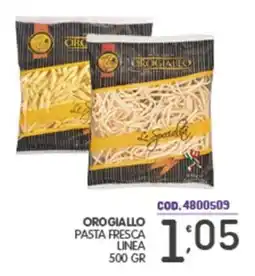 Eurocash Oro Giallo pasta fresca linea offerta
