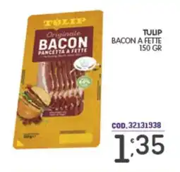 Eurocash Tulip bacon a fette offerta