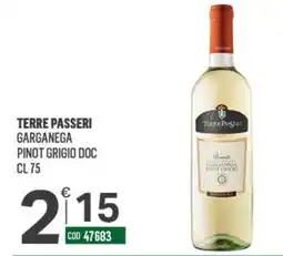 Tutto Risparmio Cash&Carry Terre Passeri Garganega Pinot Grigio DOC offerta