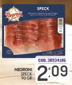 Eurocash Negroni Speck offerta
