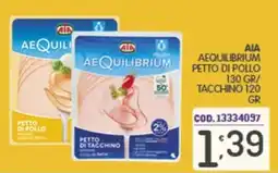Eurocash Aia Aequilibrium petto di tacchino offerta