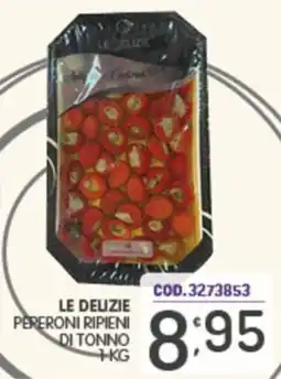 Eurocash Le delizie peperoni ripieni di tonno offerta