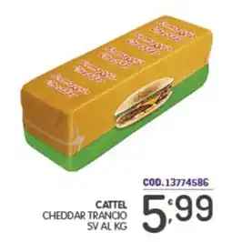 Eurocash Cattel Cheddar Trancio offerta
