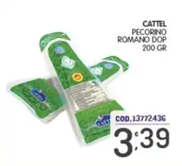 Eurocash Cattel pecorino romano dop offerta