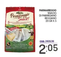 Eurocash Parmareggio Snack! offerta