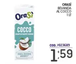Eurocash OraSi bevanda al cocco offerta