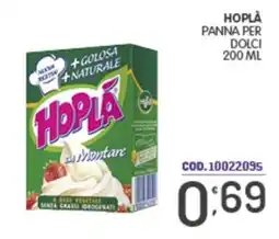 Eurocash Hopla panna per dolci offerta