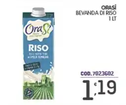 Eurocash Orasi bevanda di riso offerta