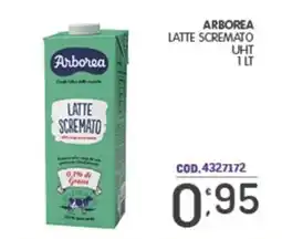Eurocash Arborea latte scremato offerta