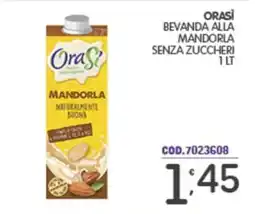 Eurocash Orasi bevanda alla mandorla senza zuccheri offerta