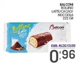 Eurocash Rollino Latte Balconi offerta