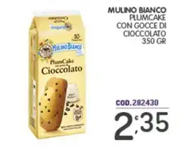Eurocash Mulino Bianco PlumCake con gocce di cioccolato offerta