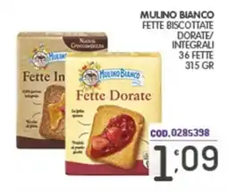 Eurocash Fette Dorate Mulino Bianco offerta