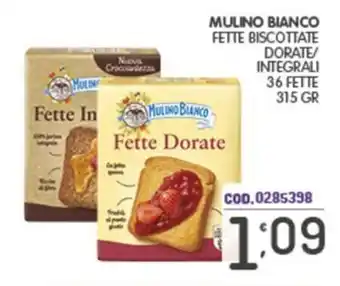 Eurocash Fette Dorate Mulino Bianco offerta