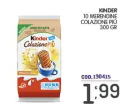 Eurocash Kinder Colazione Più offerta