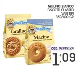 Eurocash Mulino Bianco biscotti classici offerta