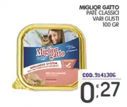 Eurocash Miglior gatto paté classici offerta
