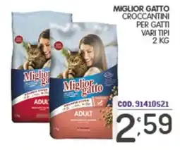 Eurocash Miglior gatto croccantini per gatti offerta