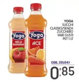 Eurocash Yoga succhi classici senza zucchero offerta