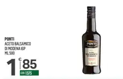 Tutto Risparmio Cash&Carry Ponti aceto balsamico di modena igp offerta
