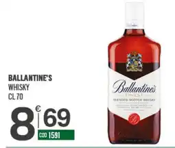 Tutto Risparmio Cash&Carry Ballantine's Whisky offerta
