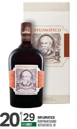 Tutto Risparmio Cash&Carry Diplomatico rum mantuano offerta