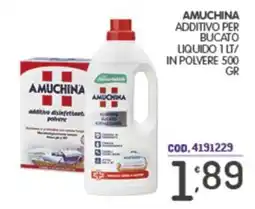 Eurocash Amuchina additivo disinfettante offerta