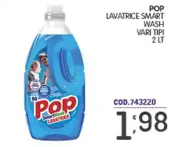 Eurocash Pop lavatrice smart wash offerta