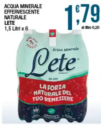 Acqua Minerale Lete