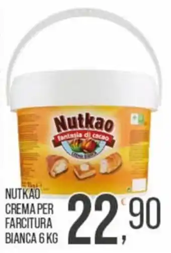 Nutkao crema per farcitura bianca