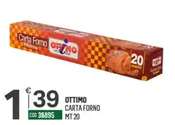 Tutto Risparmio Cash&Carry Carta Forno Ottimo offerta
