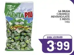Eurocash La Giulia Caramelle Mentapiù/Latte e Menta offerta