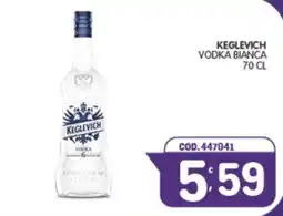 Eurocash Keglevich vodka bianca offerta