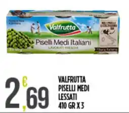 Supermercato Pollio Valfrutta Piselli Medi Lessati offerta