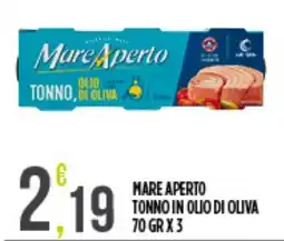 Supermercato Pollio Mare Aperto Tonno in olio di oliva offerta