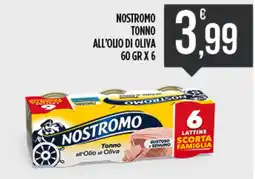 Supermercato Pollio Nostromo tonno all'olio di oliva offerta
