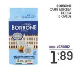 Eurocash Caffè Borbone miscela decisa offerta