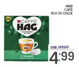 Eurocash Caffè Hag Cialde offerta